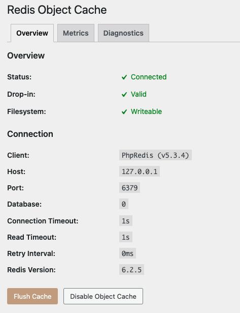 为 WordPress 加入 Redis 缓存优化访问性能 - 5 d2b5ca33bd970f64a6301fa75ae2eb22 15